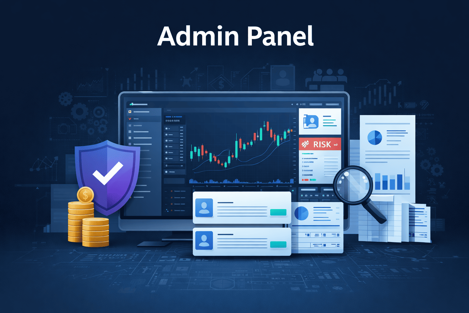 Forex & Crypto Admin Panel